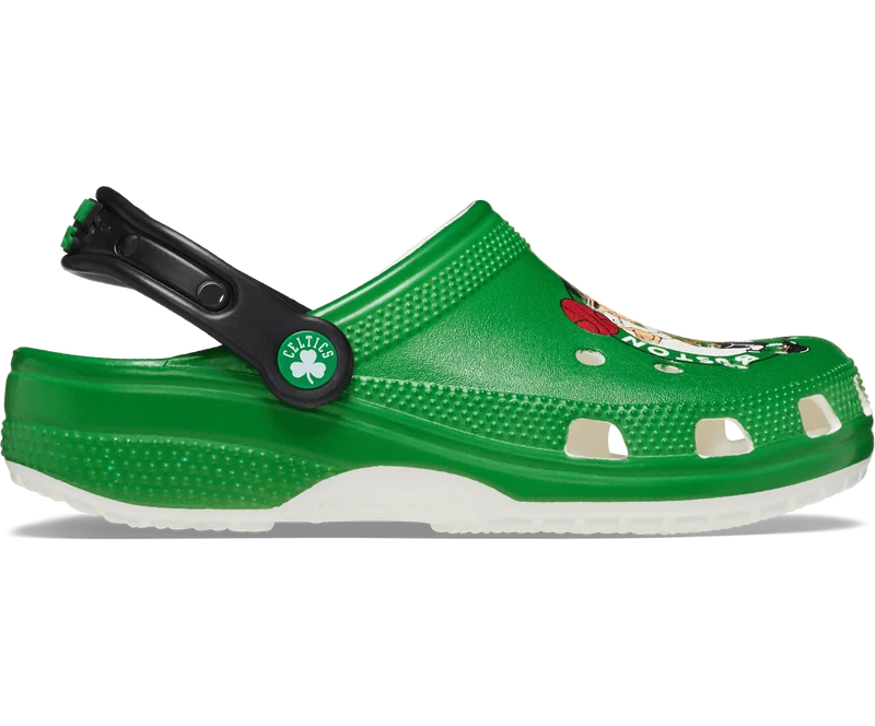 CROCS Unisex NBA Boston Celtics Classic Clog - Weiß