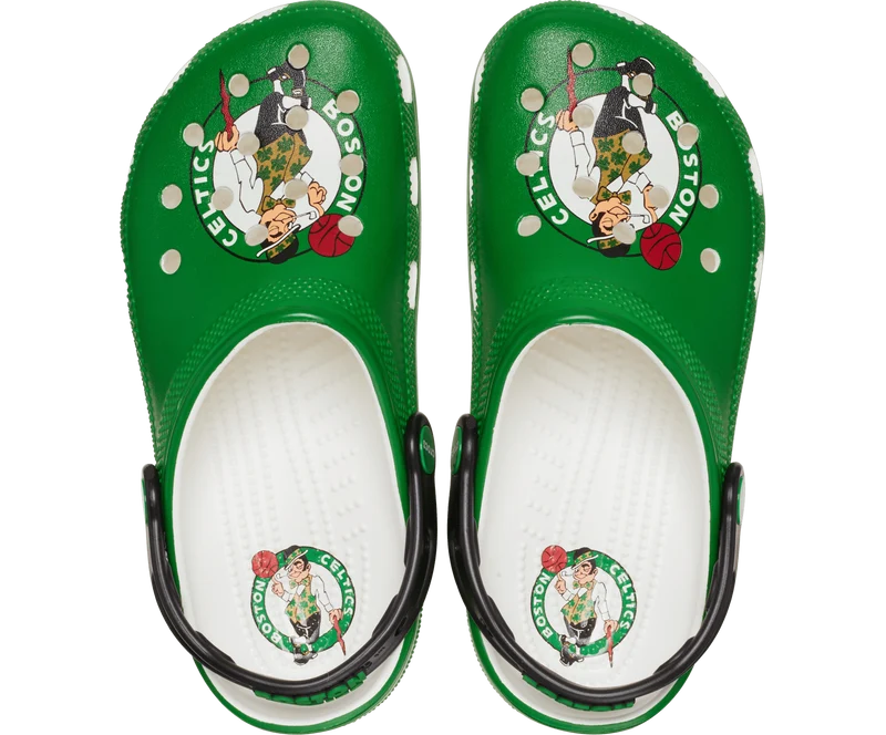 CROCS Unisex NBA Boston Celtics Classic Clog - Weiß