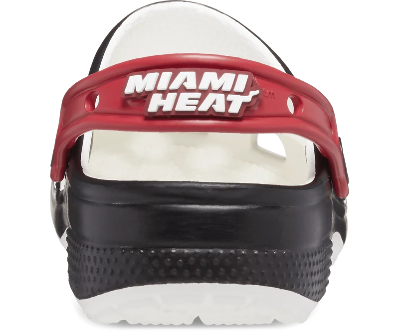 CROCS Unisex NBA starke Hitze Classic Clog - Schwarz