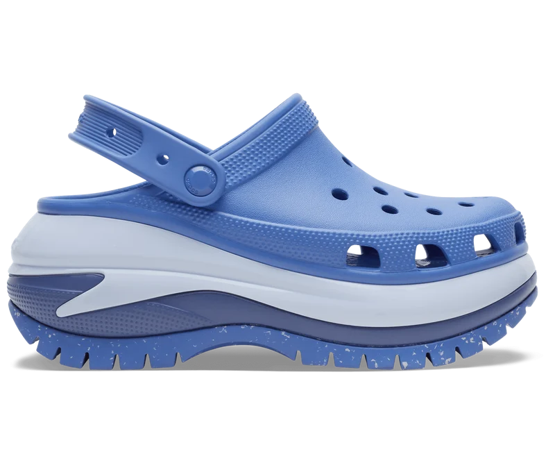 CROCS Unisex Mega Crush Clog – Elemental Blue