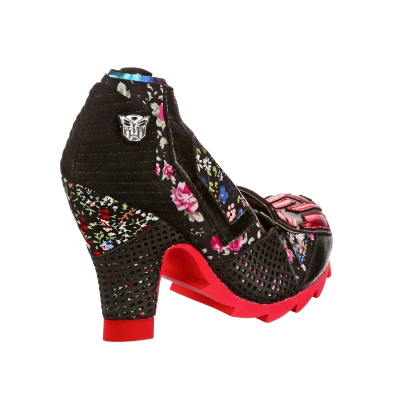 Irregular Choice Frauen Transformers All Sparkle High Heels – Schwarz