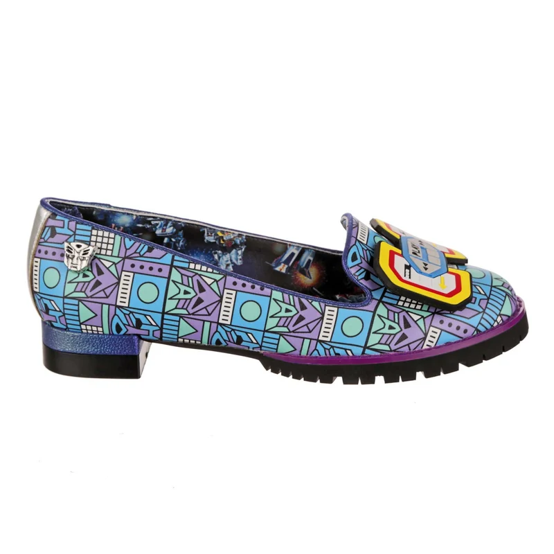 Irregular Choice Frauen Transformers Turn it Up Schuh – Blau