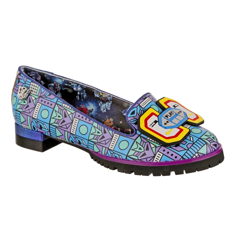 Irregular Choice Frauen Transformers Turn it Up Schuh – Blau