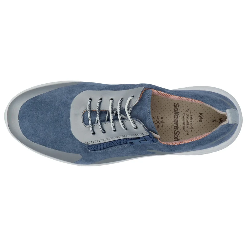 Solidus Freizeit Schnürer blau