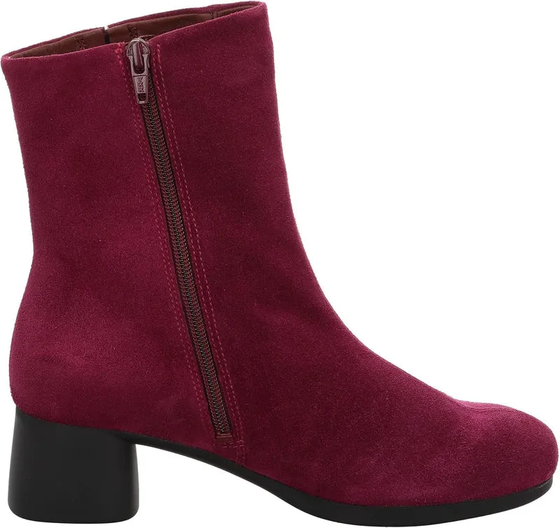Think Stiefeletten Bordeaux