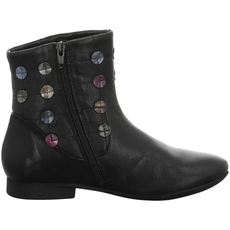 Think Stiefeletten schwarz