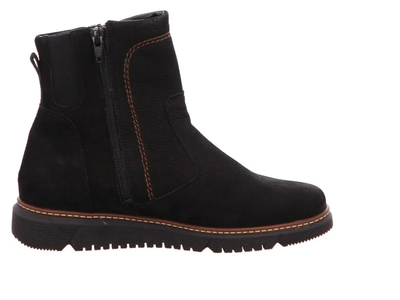 Waldläufer Stiefeletten schwarz