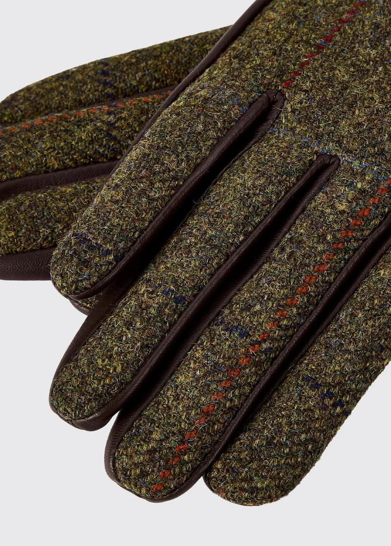 Ballycastle Tweed Lederhandschuhe - Thornwood