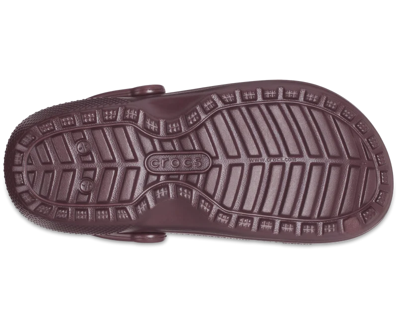 Crocs Unisex-Klassiker Lined Clog - Dunkle Kirsche