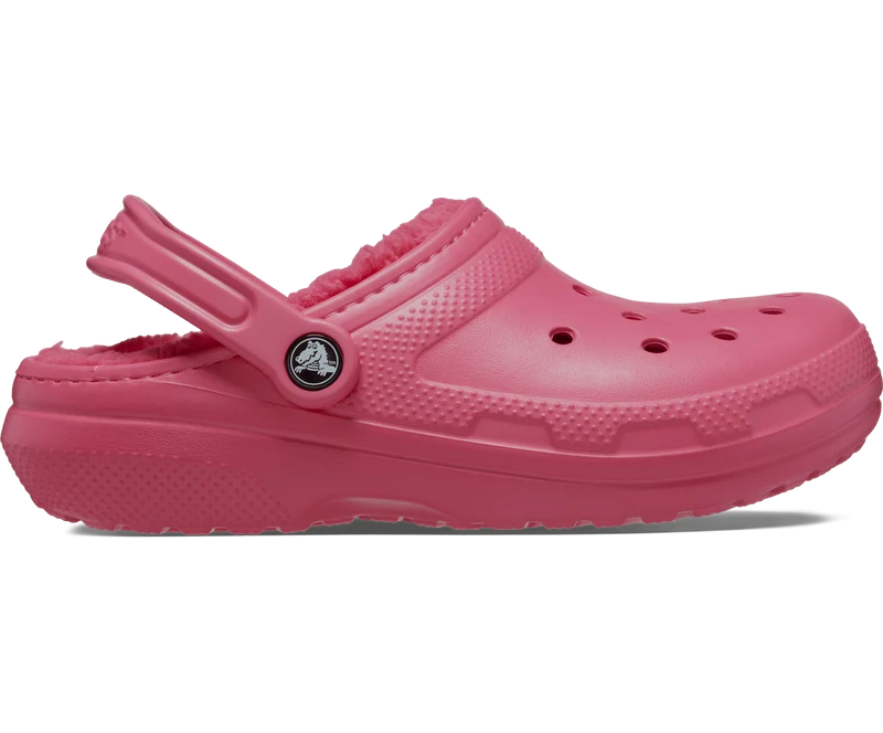 Crocs Unisex-Klassiker Lined Clog - Hyper Pink