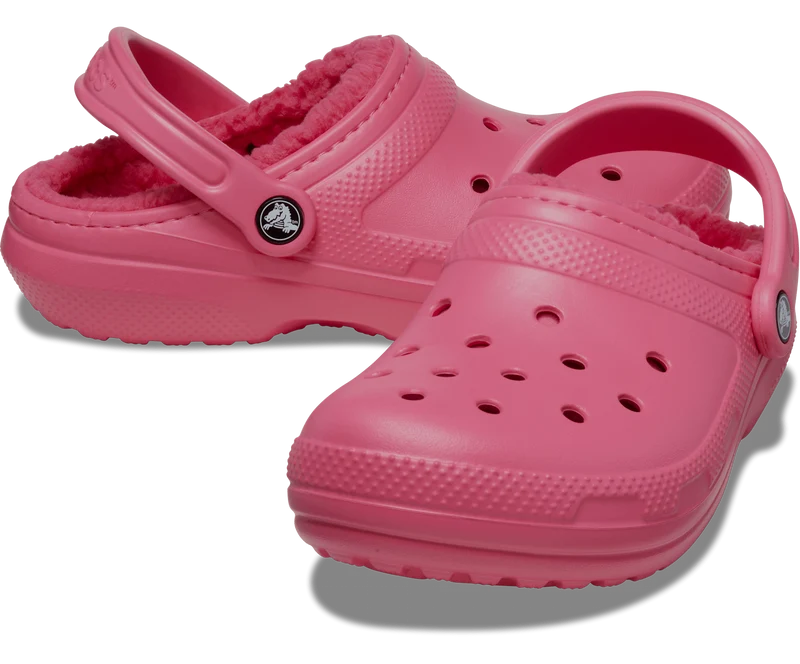 Crocs Unisex-Klassiker Lined Clog - Hyper Pink