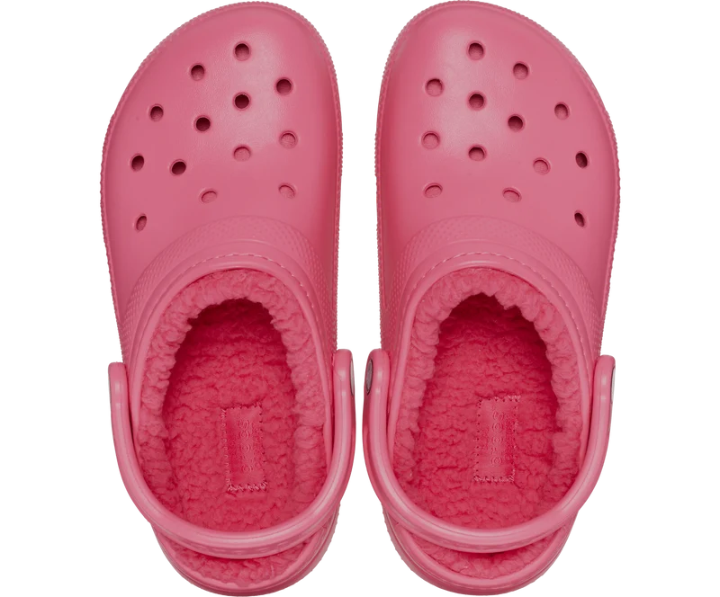 Crocs Unisex-Klassiker Lined Clog - Hyper Pink