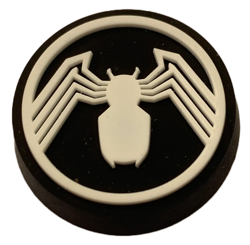 Crocs Jibbitz Spiderman Venom-Logo-Anhänger