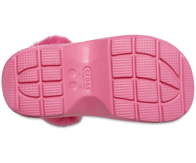 Crocs Unisex Classic Stomp Lined Clog - Hyper Pink
