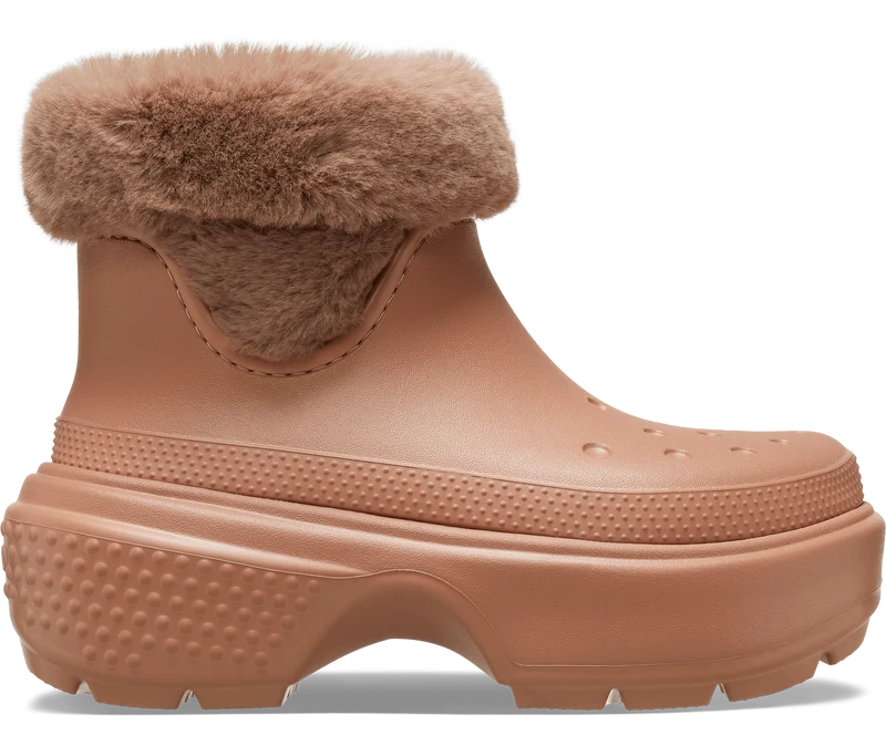 Crocs Unisex Stomp gefütterter Stiefel – Kork