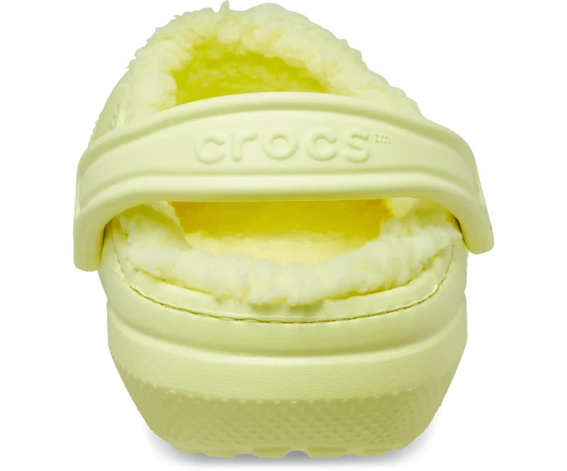 Crocs Unisex-Klassiker Lined Clog - Schwefel