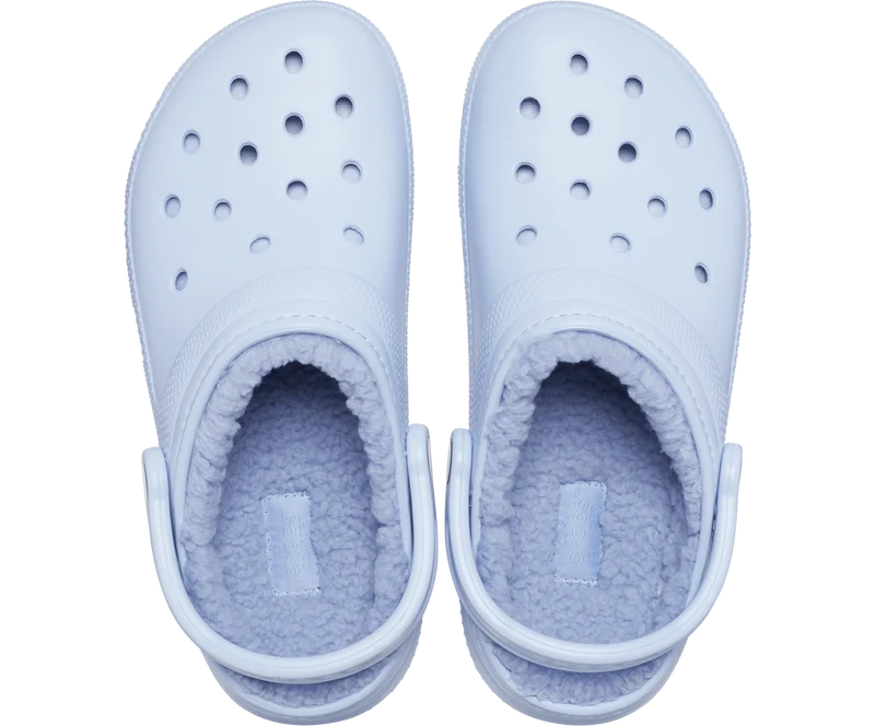 Crocs Unisex-Klassiker Lined Clog - Blauer Kalzit