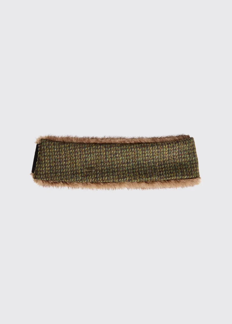 Abington Tweed Stirnband - Heath