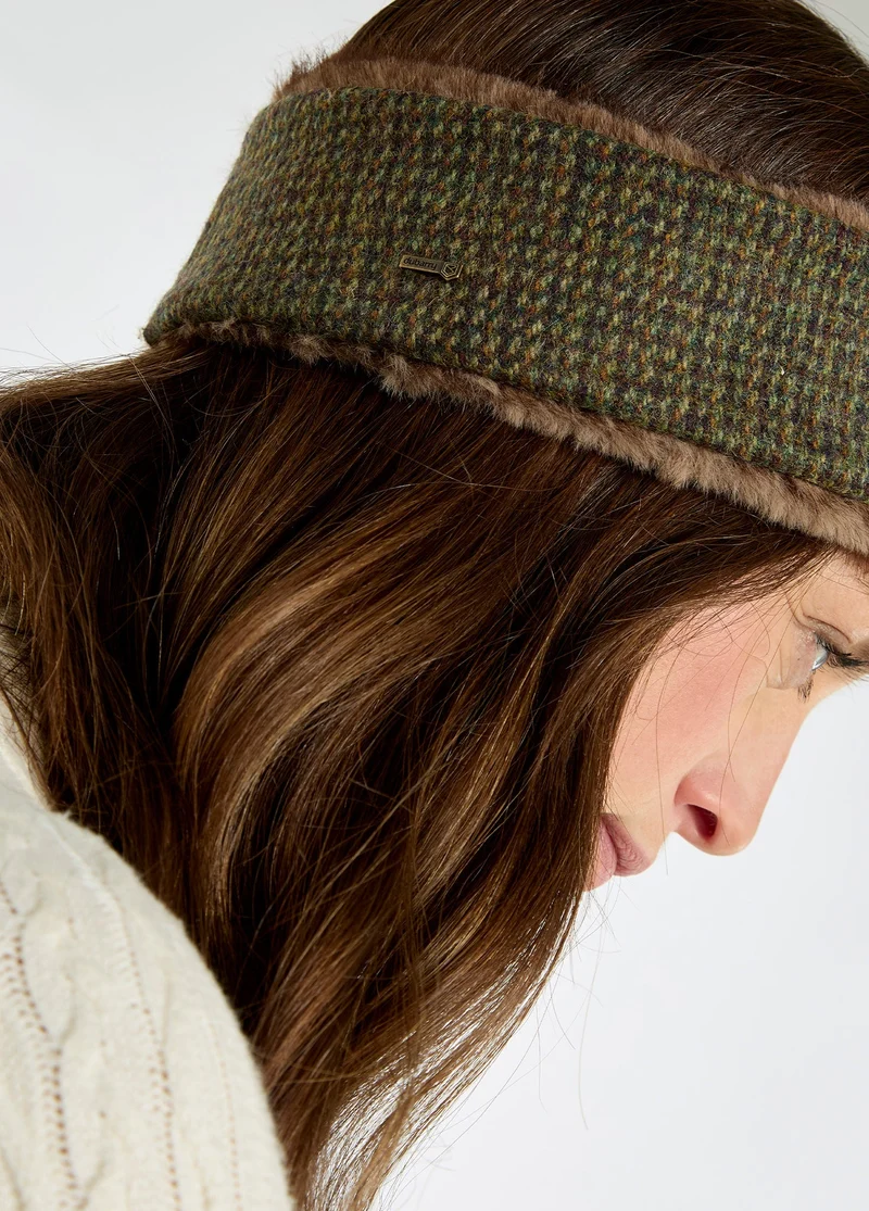 Abington Tweed Stirnband - Heath