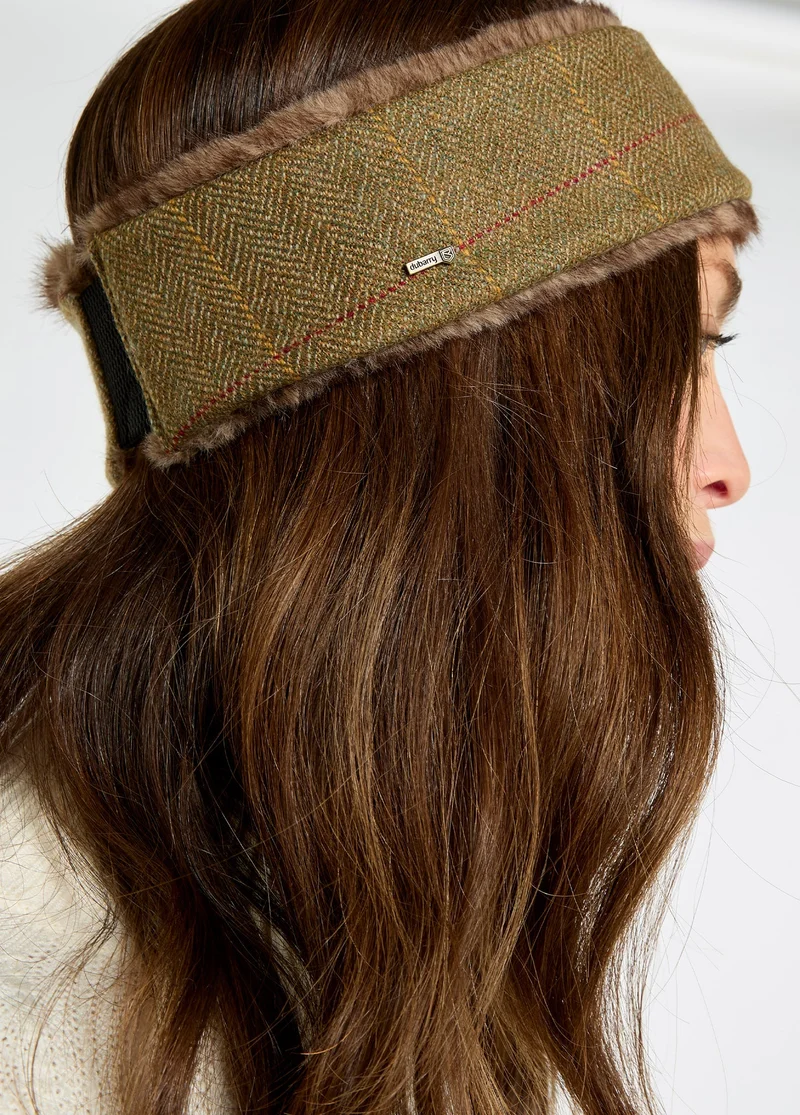 Abington Tweed Stirnband - Elm