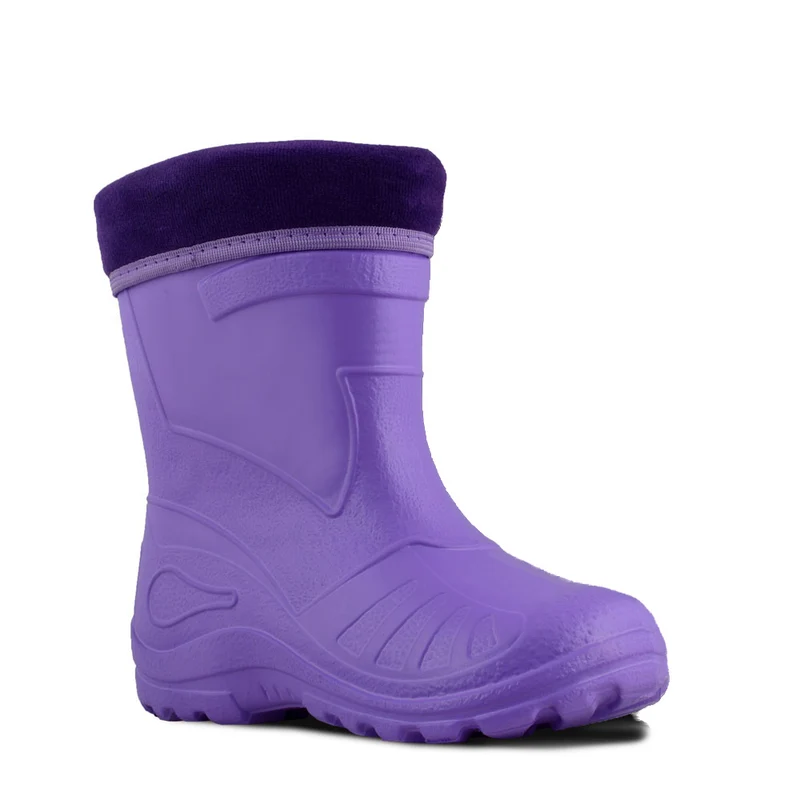KOLMAX leichte EVA Kinder Gummistiefel gefüttert 050