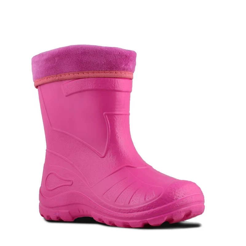 KOLMAX leichte EVA Kinder Gummistiefel gefüttert 050
