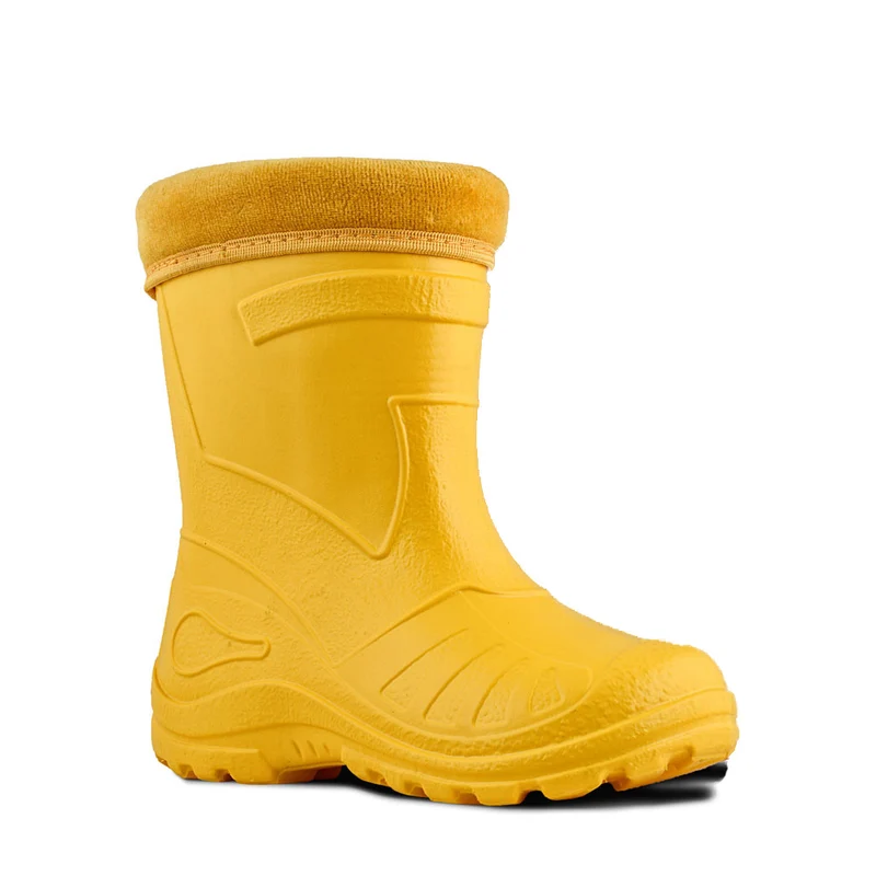 KOLMAX leichte EVA Kinder Gummistiefel gefüttert 050