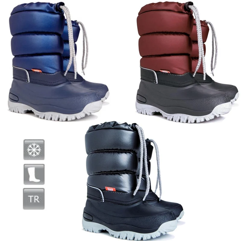 Kinder-Winterstiefel mit Innenschuhen LUCKY