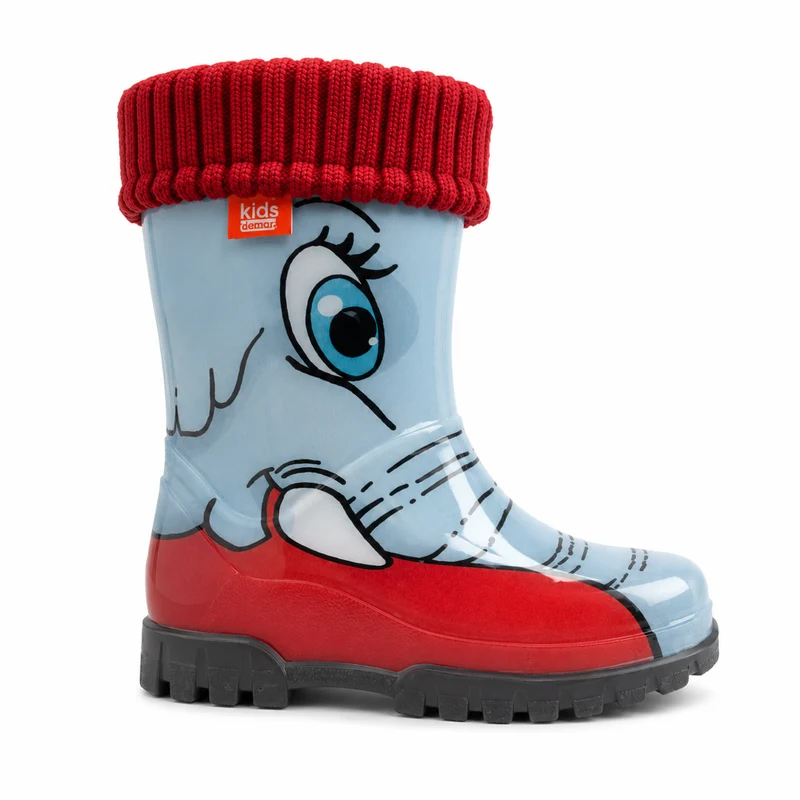 Kinder-Gummistiefel gefüttert TWISTER LUX