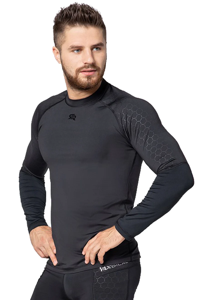 ROUGH RADICAL Herren Funktions Langarm Shirt Fitness Laufshirt STONE LS
