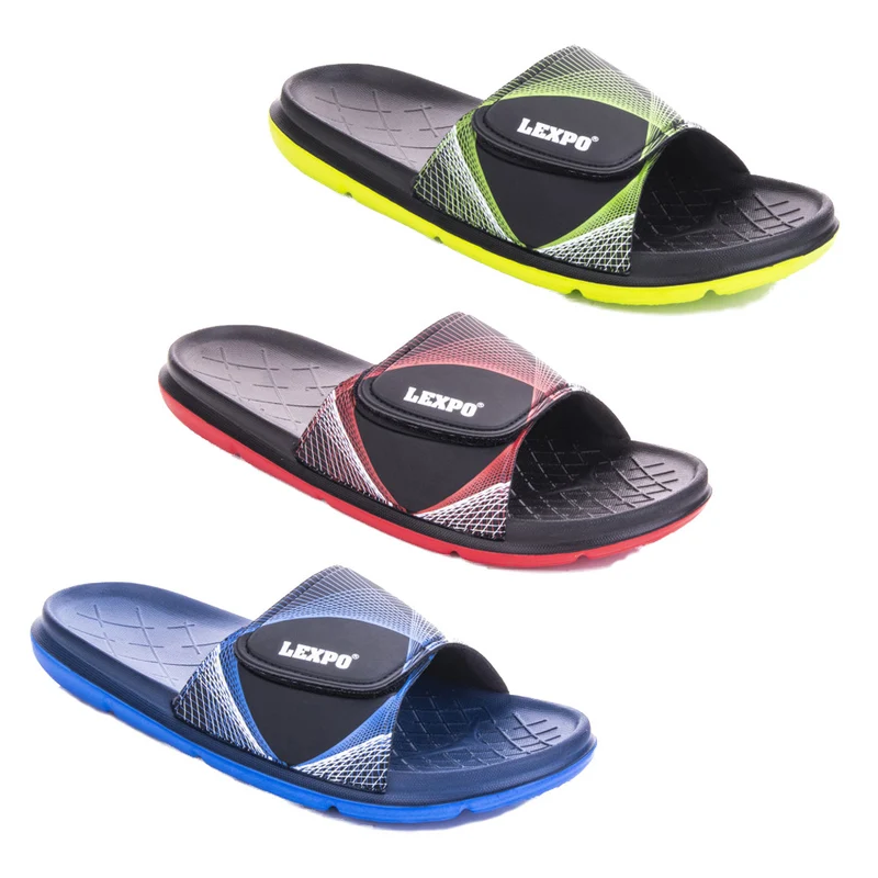 LEMIGO leichte EVA Dusch- und Badeschuhe Badelatschen LEON