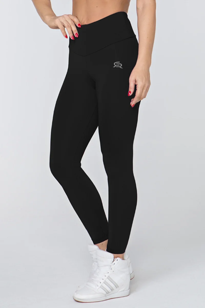 ROUGH RADICAL Damen lange Sportleggings Fitnesshose Laufhose SHADOW