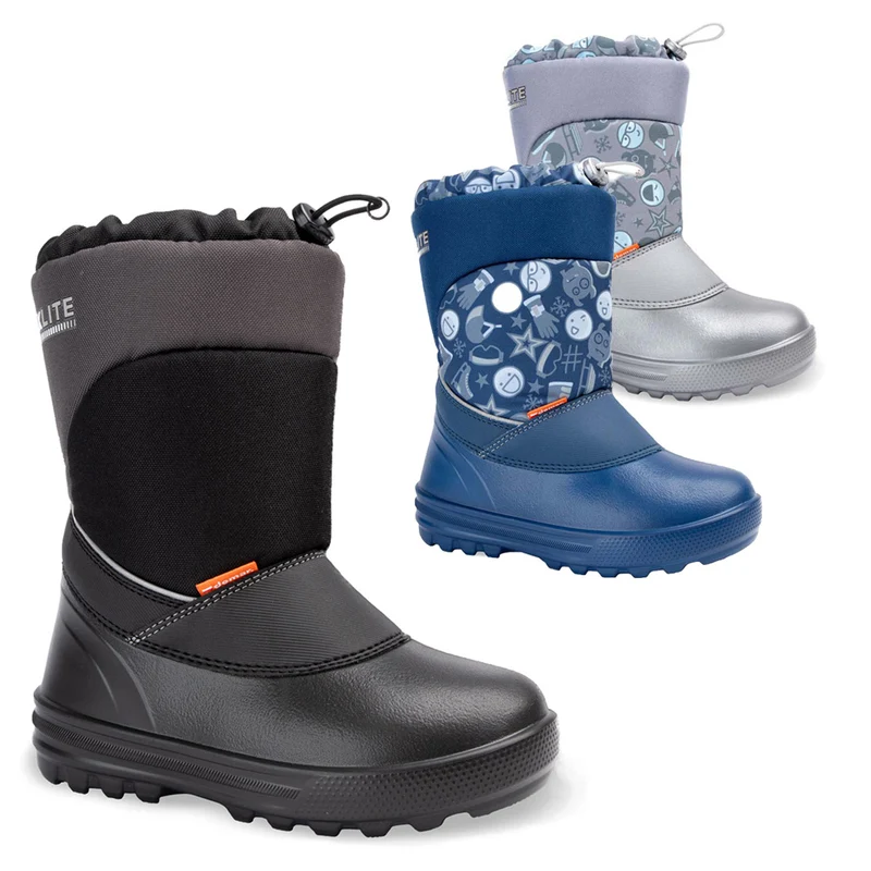 DEMAR leichte EVA Übergangs- Winterstiefel Schuhe Snowboots