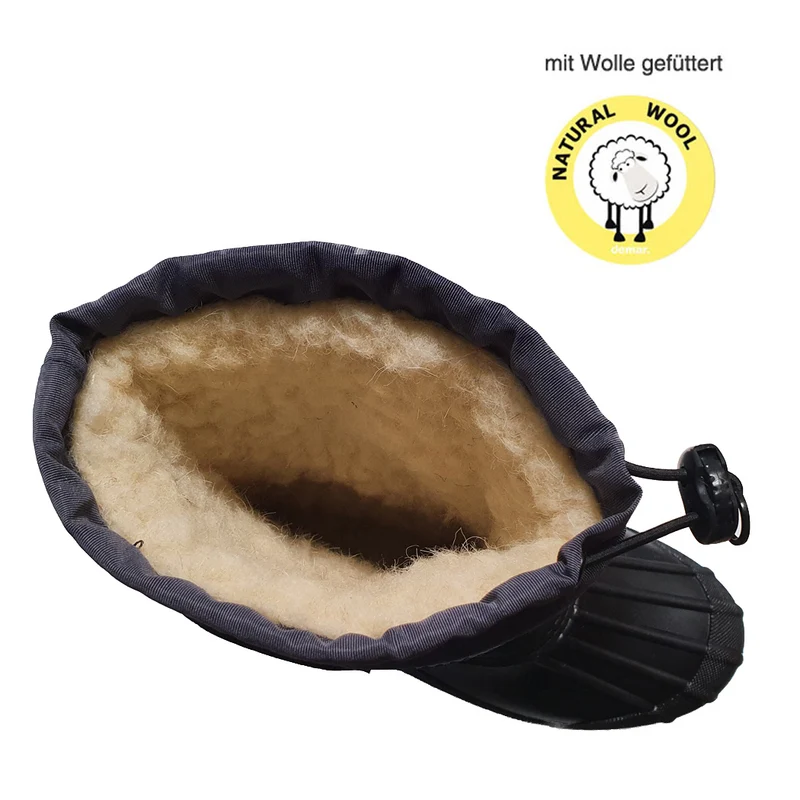 DEMAR Kinder Winterstiefel Winterschuhe mit WOLLE gefüttert SNOW LAKE