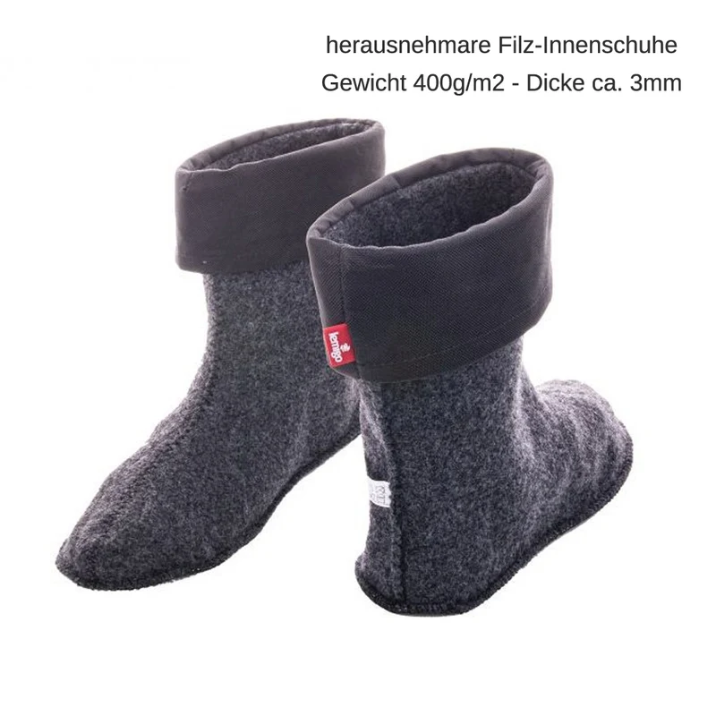 LEMIGO leichte EVA Gummistiefel gefüttert Thermostiefel DENVER 765