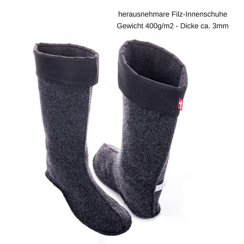 LEMIGO leichte EVA Gummistiefel gefüttert Thermostiefel HIGHLANDER 766