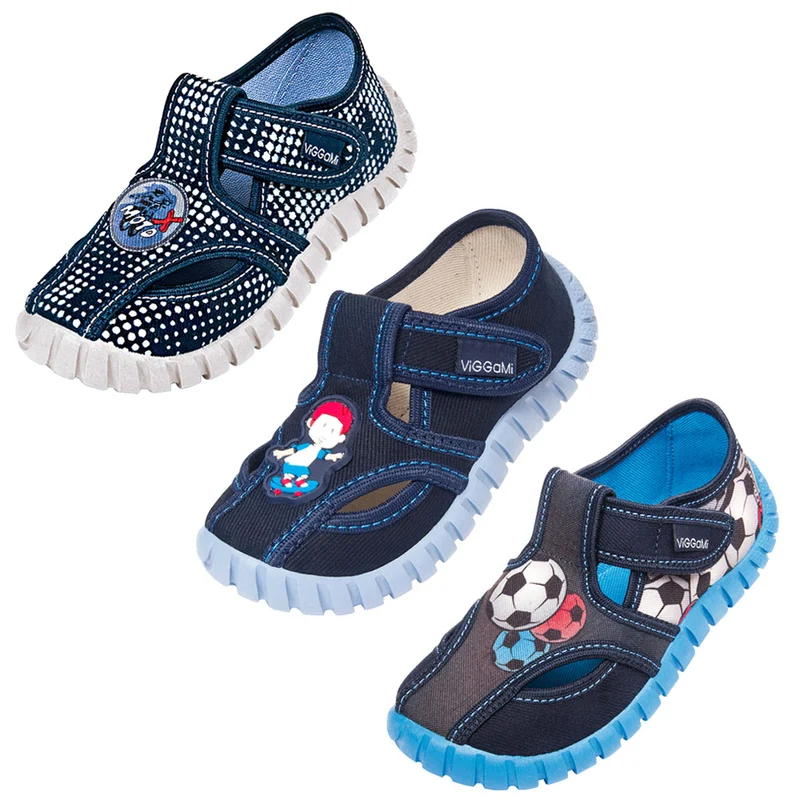 Viggami Jungen Hausschuhe Freizeitschuhe