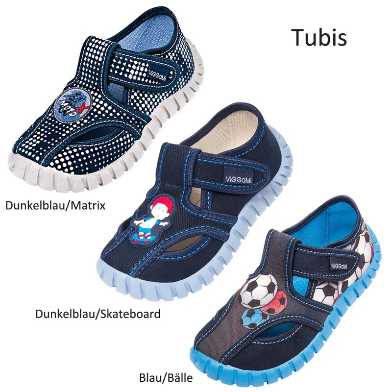 Viggami Jungen Hausschuhe Freizeitschuhe
