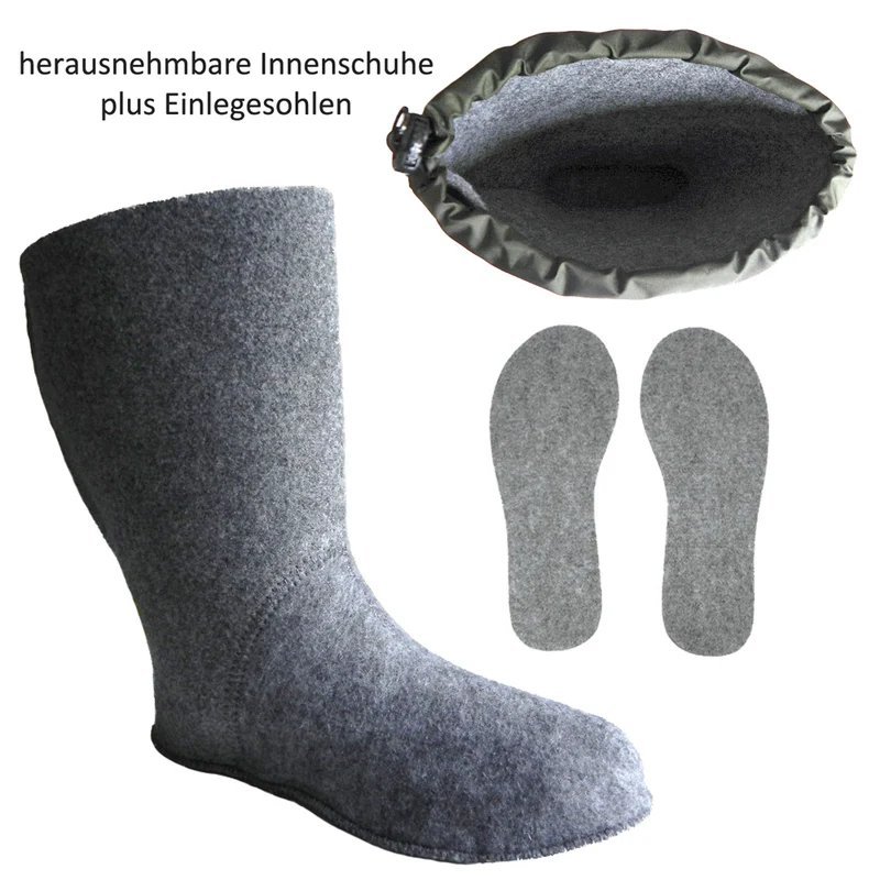 DEMAR EVA Gummistiefel gefüttert AGRO-S