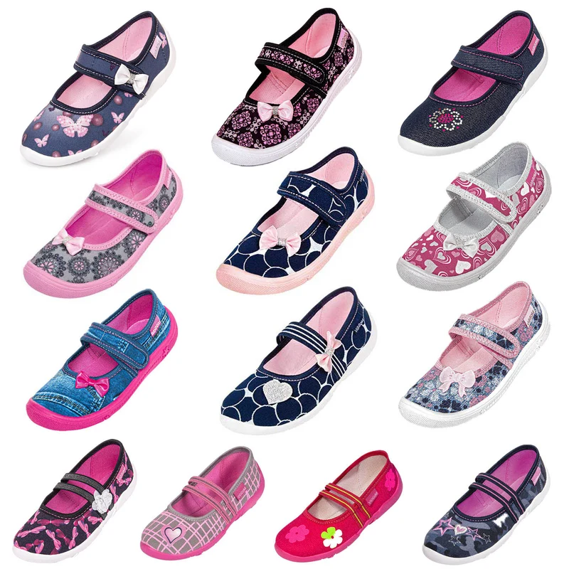 Viggami Mädchen Hausschuhe Freizeitschuhe Ballerinas