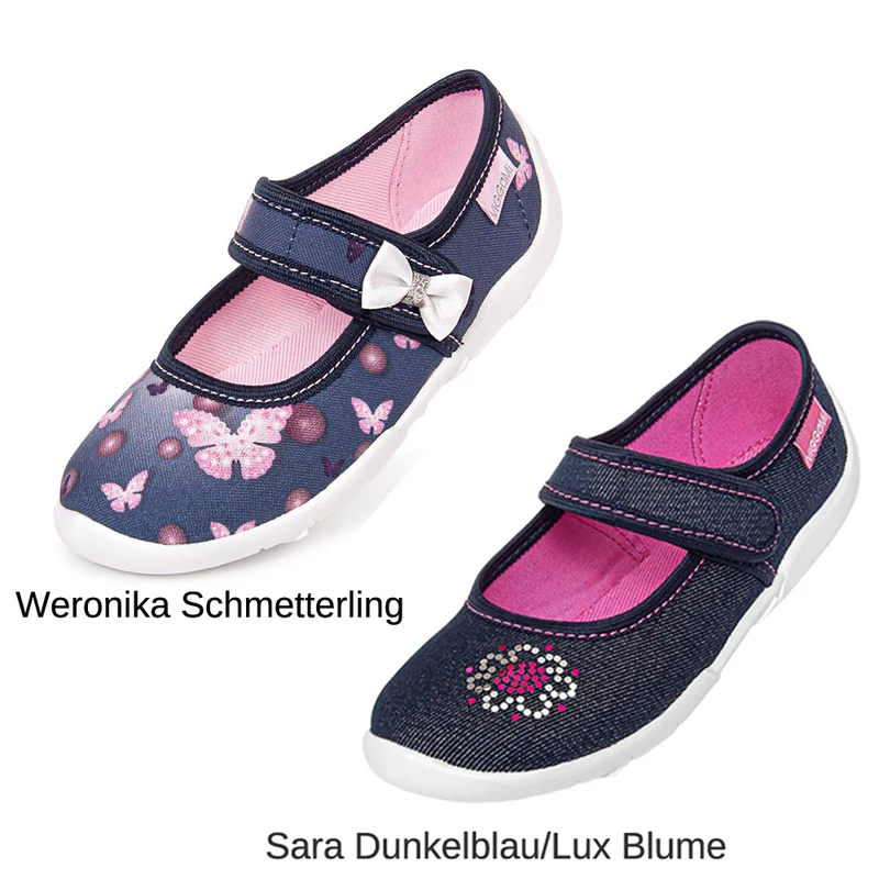Viggami Mädchen Hausschuhe Freizeitschuhe Ballerinas
