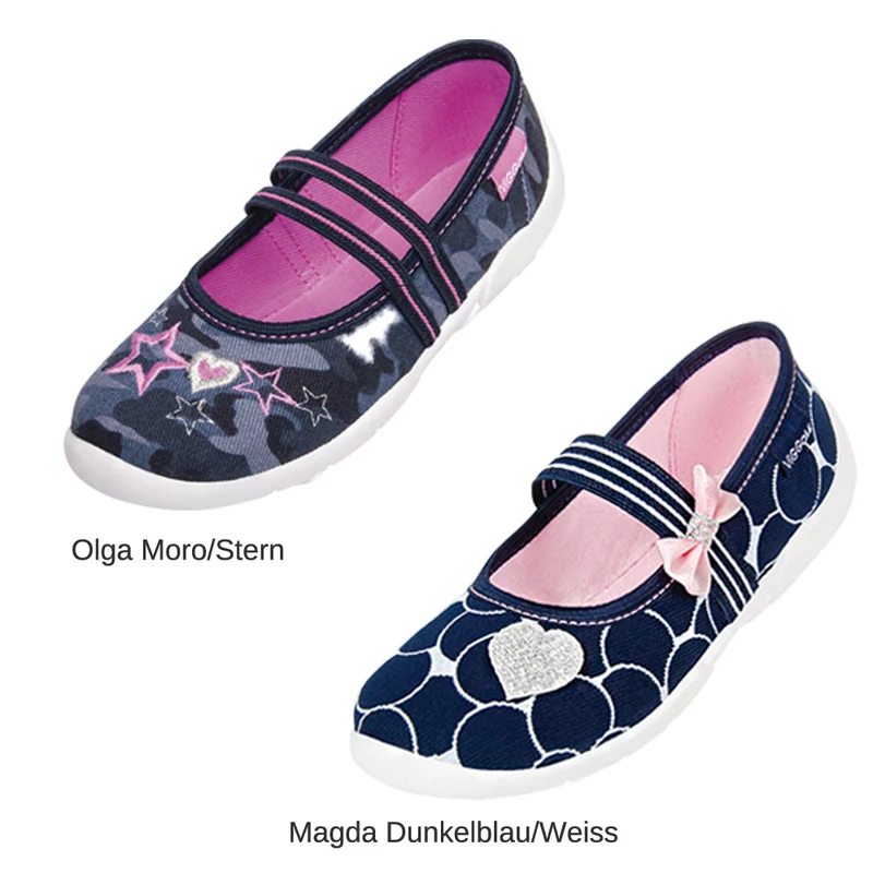 Viggami Mädchen Hausschuhe Freizeitschuhe Ballerinas