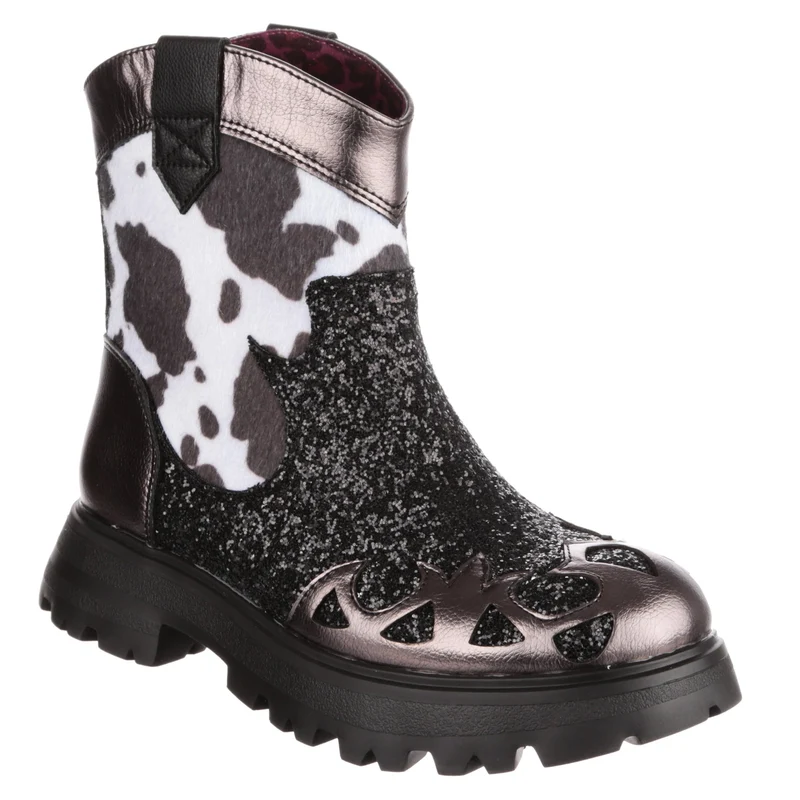Irregular Choice Damen Step in Style Stiefel – Schwarz