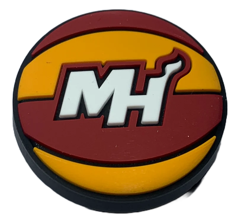 Crocs Jibbitz NBA Miami Heat Basketball Charm