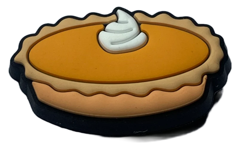 Crocs Jibbitz Kürbiskuchen-Charme