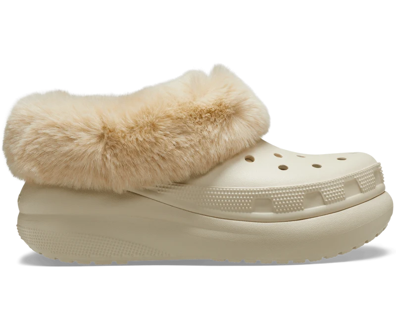 Crocs Unisex Furever Crush Clog – Knochen