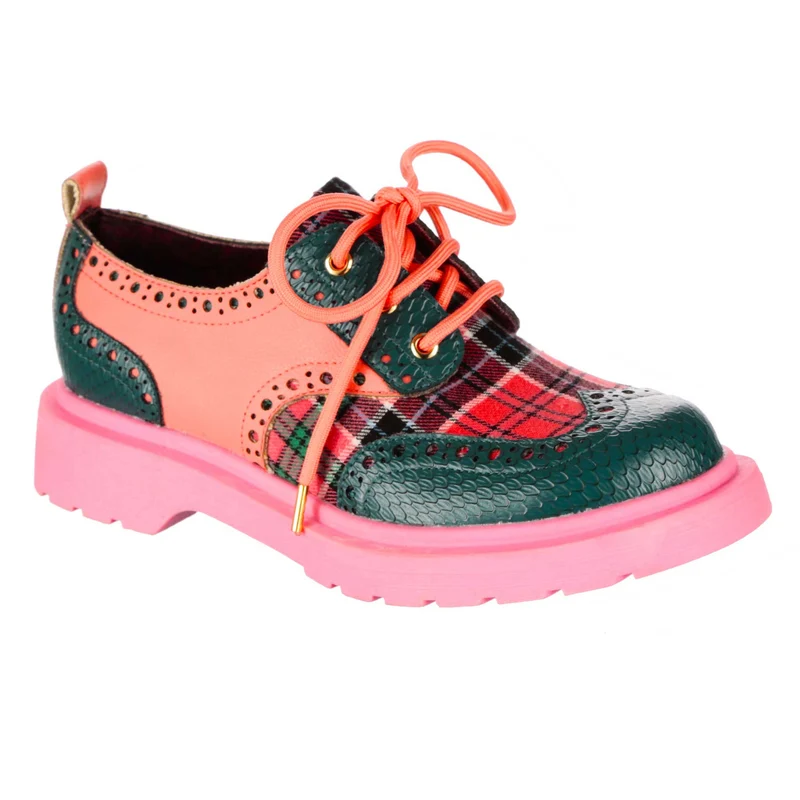 Irregular Choice Damen Smart N Spiffy Schuhe - Rosa