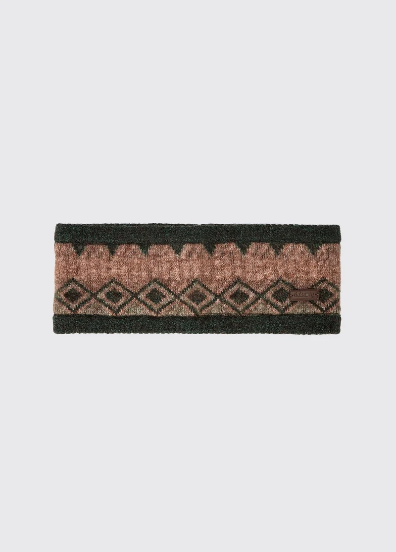 Drumroe Stirnband - Olive Multi