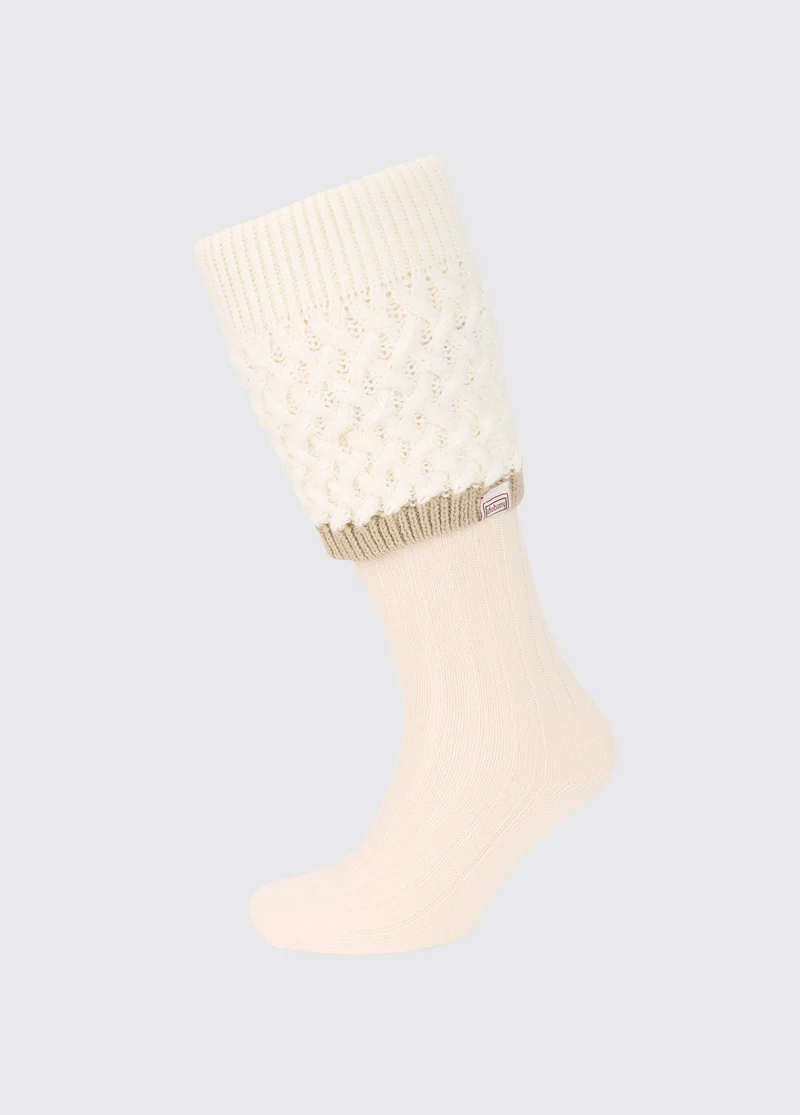 Grange Socken - Cream