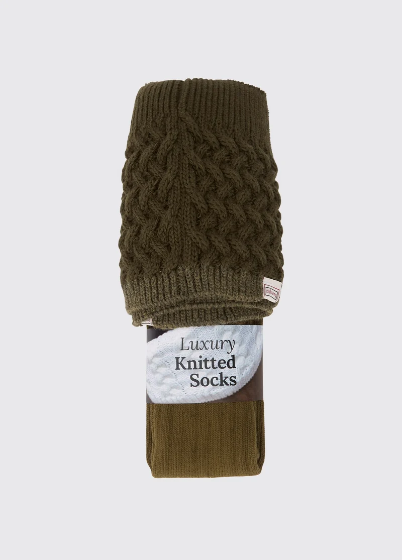 Grange Socken - Olive